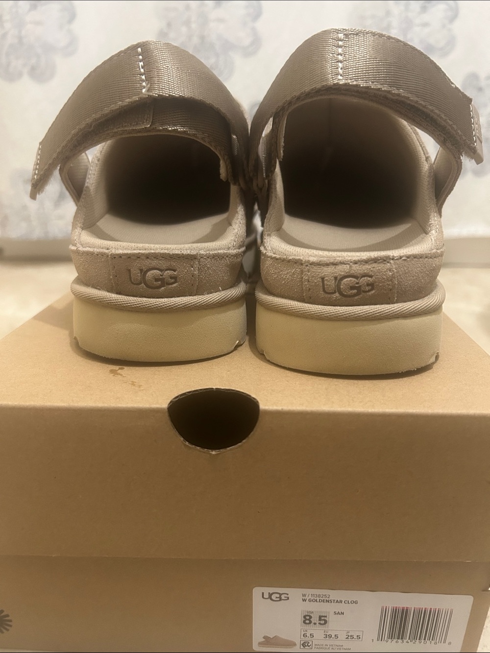 UGG Goldenstar Slip-On Clog - Sand (women’s) - Picture 3 of 12